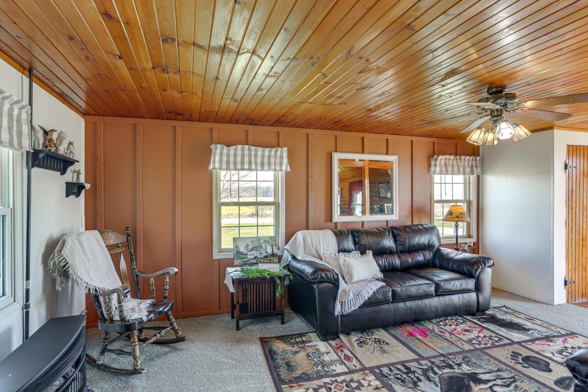 Quiet Shiloh Retreat With Spacious Yard And Fireplace! 외부 사진
