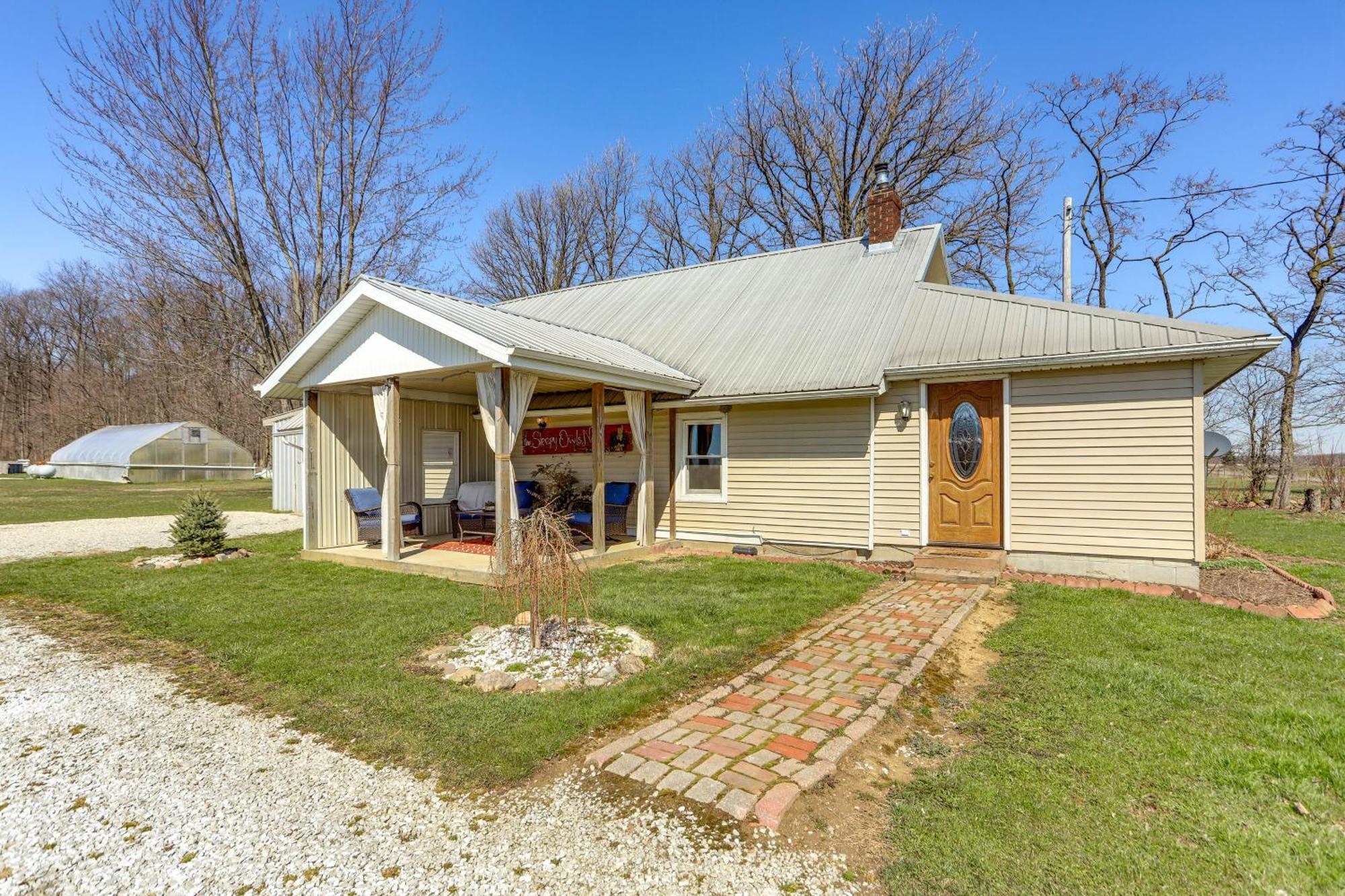 Quiet Shiloh Retreat With Spacious Yard And Fireplace! 외부 사진
