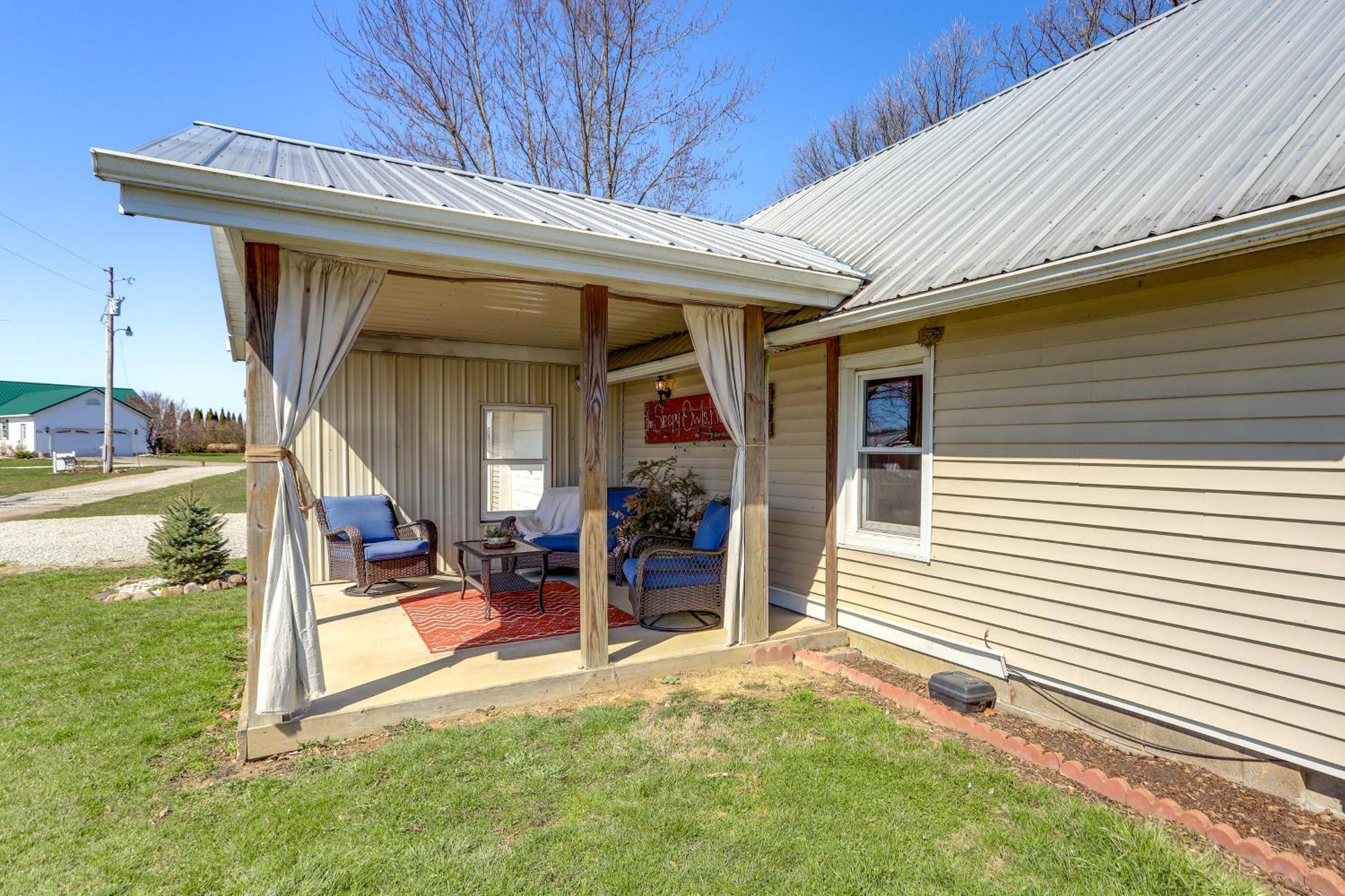 Quiet Shiloh Retreat With Spacious Yard And Fireplace! 외부 사진